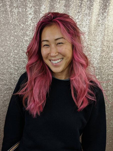 Asian blonde hair salon ukiah