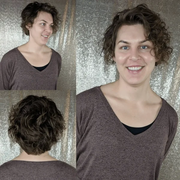 Haircut downtown ukiah salon curly