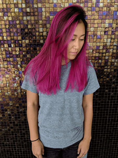 Pink asian hair salon ukiah