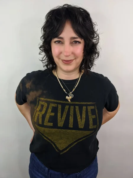 Razor shag wolf cut curls